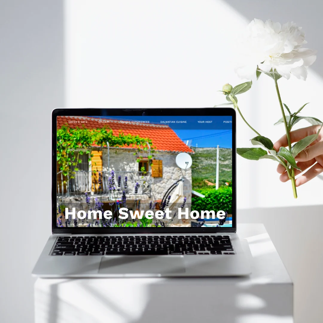Eco villa Home Sweet Home Website Concept Development & Sustainability consulting